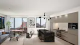 Kitchen & Living Area