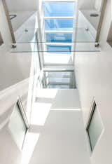 Sky Light with side glass windows to light inner bathroom 