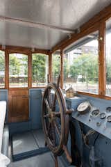 The Wheelhouse has been fully restored and provides 360-degree views through the glazing.