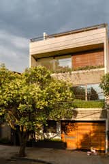 Exterior, House Building Type, Concrete Siding Material, and Flat RoofLine  Photo 12 of 41 in 3 by Gisela from A Sculptural Wooden Staircase Steals the Show in This Mexico City Abode