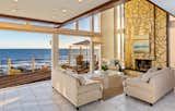 Malibu beach house living room