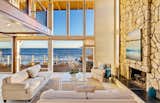 Malibu beach home living room