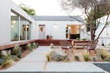 Exterior, House Building Type, Metal Siding Material, and Gable RoofLine  Photo 1 of 21 in My House: An Architect Couple’s Playful Courtyard Home in Los Angeles