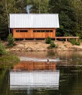 ANNA prefab cabin with metal gable roof