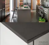 Thinking of a modern kitchen design? With a wide range of colors and finishes, Lapitec sintered stone slabs are ideal for kitchen worktops and all those surfaces that need high resistance to heat, abrasions and scratches.

Seen here is the color 'Ebano' with a 'Satin' finish. View the full range here: http://www.egmcorp.com/collections/lapitec