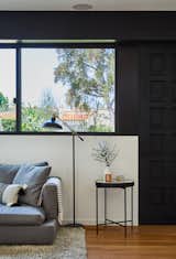 Living room and entry vignette. 
