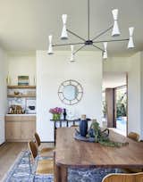 Dining Room with step down access to Living Room and Kitchen