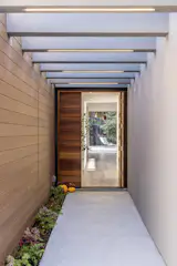 Moving through the entryway...