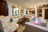 Cozy living area, dining and gourmet kitchen