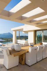 Outside dining area