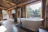 Bath, Light Hardwood, One Piece, Ceiling, and Freestanding  Bath Light Hardwood Ceiling One Piece Photos from Vintage Barn