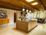 Kitchen, Wood Cabinet, Dishwasher, Microwave, Engineered Quartz Counter, Terrazzo Floor, Ceramic Tile Backsplashe, Ceiling Lighting, Pendant Lighting, and Undermount Sink  Photo 4 of 159 in PDX Home by Benjamin Ariff - Architectural Stills + Motion from Nathan