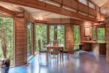 As in the original Trillium House, one enters Eagles Nest and is drawn beyond.