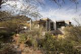 The rugged desert landscape forms the ideal backdrop for this Estancia home distinguished by its modernist lines.