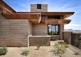 Extensive use of copper cladding, indigenous to Arizona, provides colorization matching the area's spectacular sunsets. 