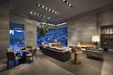 The setting for a perfect Arizona evening? Yes...enjoying indoor spaces that embrace the outdoors.