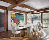 Dining Room, Table, Chair, and Pendant Lighting  Photo 3 of 17 in LAKE AUSTIN HOUSE by Aamodt / Plumb