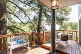 Bi-level deck among the treetops