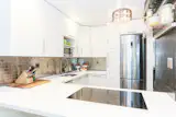 Small, functional kitchen