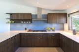 The kitchen was remodeled with Fireclay tile and Henrybuilt cabinets.