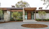 Exterior, Flat, Metal, Wood, House, Glass, Stucco, and Stone  Exterior Stucco Stone Flat Photos from Shoreline Residence