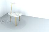 Leaf Table Lamp - Brass / Carrara