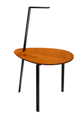 Leaf Table Lamp - RAL Black / Palissandro