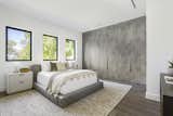 Bedroom with Custom, Italian Made Closets