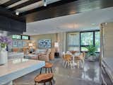 View of family and breakfast room.