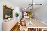 Dining Room, Table, Ceiling Lighting, Pendant Lighting, Medium Hardwood Floor, and Chair  Photo 3 of 9 in O Street Townhouse by Two Street Studio