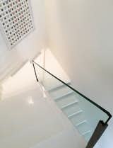 Staircase, Concrete Tread, and Glass Railing  Photo 17 of 19 in Lavasan Villa by Hariri & Hariri Architecture