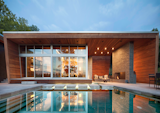 Outdoor, Infinity Pools, Tubs, Shower, Pavers Patio, Porch, Deck, Large Patio, Porch, Deck, and Wood Patio, Porch, Deck  Photo 1 of 19 in Taghkanic House by Hariri & Hariri Architecture