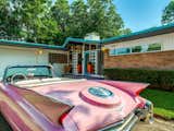 Exterior, Outdoor, and Front Yard  Photo 2 of 36 in Candy-Colored Mid-Century Modern Throwback by Zillow
