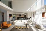 Living Room, Light Hardwood Floor, Sofa, and Chair  Photo 4 of 12 in Bentleyville Residence by Dimit Architects