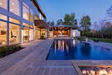 Outdoor, Hanging Lighting, Large Patio, Porch, Deck, Back Yard, and Large Pools, Tubs, Shower  Photo 9 of 12 in Bentleyville Residence by Dimit Architects