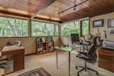 Office, Chair, Storage, Study Room Type, Shelves, Bookcase, Lamps, Desk, and Carpet Floor Office  Photo 20 of 29 in Beautifully Designed Contemporary by Zur Attias
