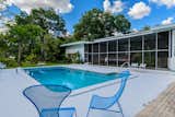 Outdoor, Large Pools, Tubs, Shower, Concrete Pools, Tubs, Shower, Swimming Pools, Tubs, Shower, Concrete Patio, Porch, Deck, and Large Patio, Porch, Deck  Photo 8 of 15 in Frank DePasquale Mid-Century Home on the River in Tampa! by Rae Catanese