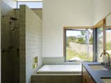 Bath Room, Drop In Tub, Undermount Sink, and Corner Shower  Photos from Santa Ynez House