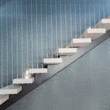Staircase, Metal Tread, and Metal Railing  Photo 4 of 11 in From Sky to Sea by Razvan Barsan + Partners