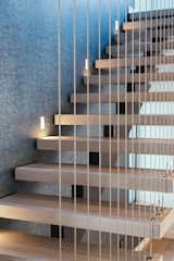 Staircase, Metal Tread, and Metal Railing  Photo 6 of 11 in From Sky to Sea by Razvan Barsan + Partners