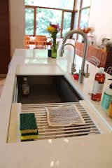 Kitchen, Engineered Quartz Counter, and Undermount Sink  Photo 3 of 16 in The Deck House by Kara McGuirk-Allison