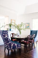 Dining Room, Dark Hardwood Floor, Table, and Chair  Photo 9 of 11 in Classically Modern by Big Sky Design