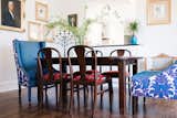 Dining Room, Dark Hardwood Floor, Chair, Table, and Medium Hardwood Floor  Photo 10 of 11 in Classically Modern by Big Sky Design