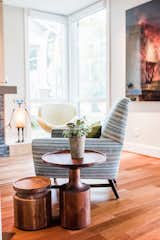 Living Room, Medium Hardwood Floor, Chair, and End Tables  Photo 9 of 28 in Bound Together by Big Sky Design