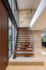 Staircase, Wood Tread, and Glass Railing  Photo 7 of 14 in MR House by TEC Taller EC