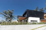 Exterior, Flat RoofLine, Stone Siding Material, and House Building Type  Photo 8 of 12 in VISORES HOUSES by TEC Taller EC