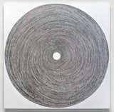 Circle No.501, 2012, Acrylic on tape over panel, 60 x 60 inches
