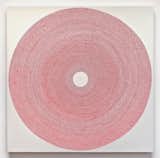 Circle No. 474, 2011, Acrylic on tape over panel, 42 x 42 inches