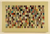 Pattern Recognition-Square No. 16, 2003, Acrylic on paper over panel, 38 x 48 inches, Private Collection
