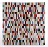 Pattern Recognition-Square No. 8, 2002, Acrylic on paper over panel, 72 x 72 inches